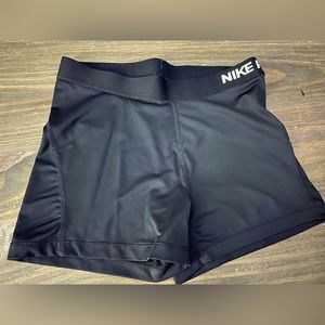 Black Nike Pro Spandex Shorts Women Size Large